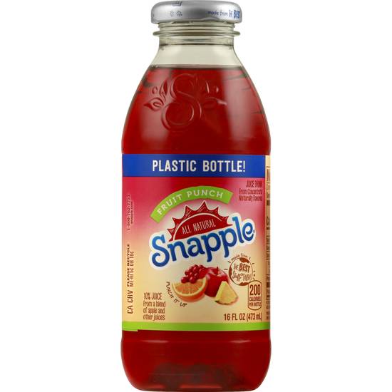 Snapple All Natural Fruit Punch Juice Drink (16 fl oz)
