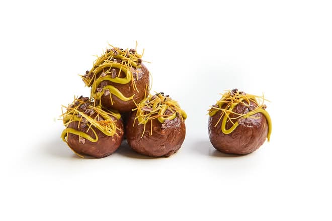 NEW Dubai Chocolate Protein Bites