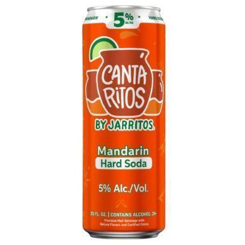 Jarritos Cantaritos Mandarin Hard Soda Seltzer (25 fl oz)