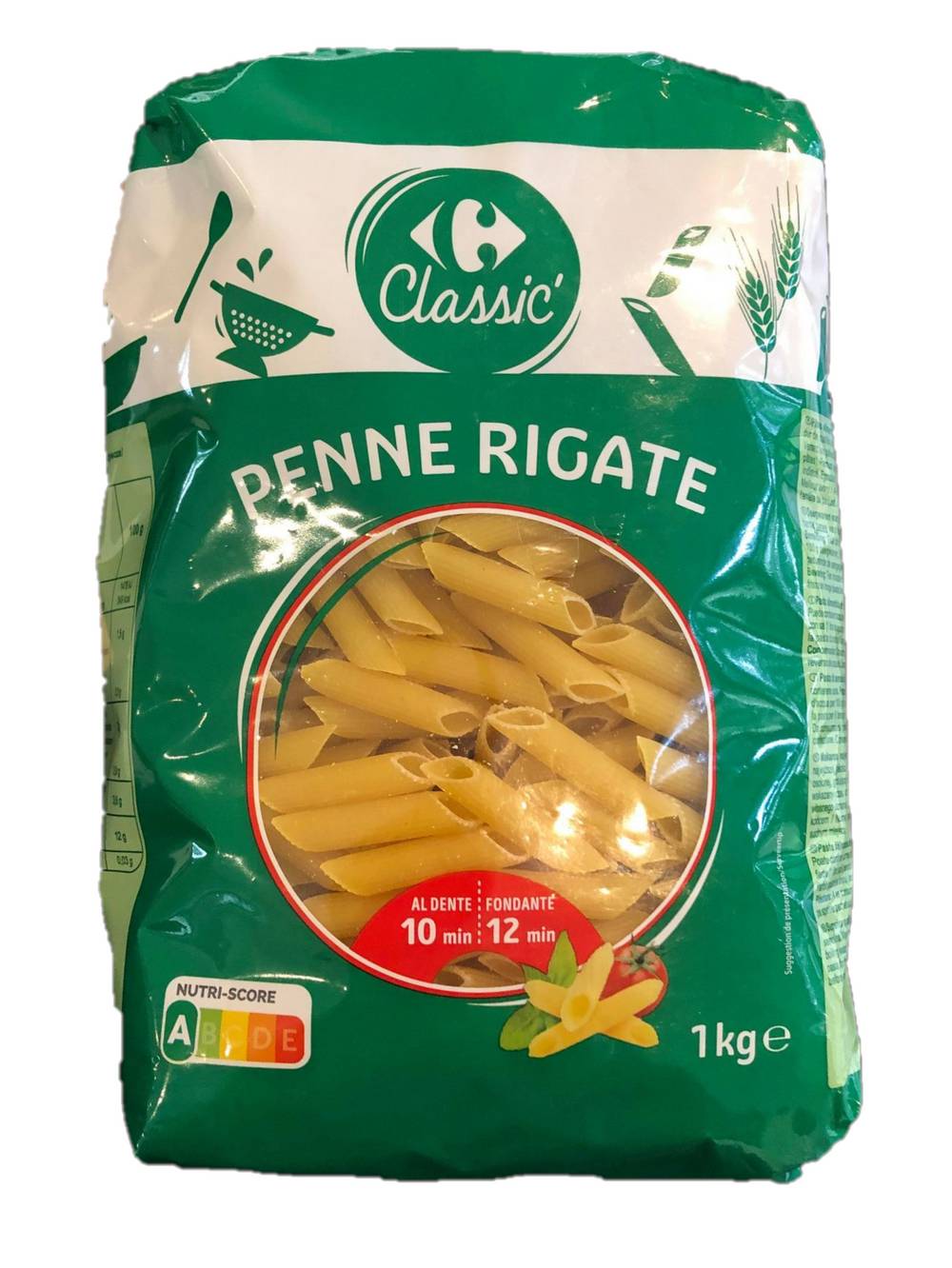 Carrefour Classic' - Pâtes penne rigate