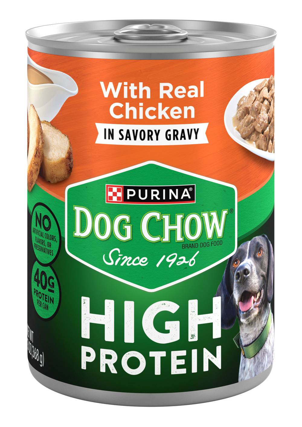 Dog Chow Purina High Protein With Real Chicken in Savory Gravy Wet Dog Food (13 oz)