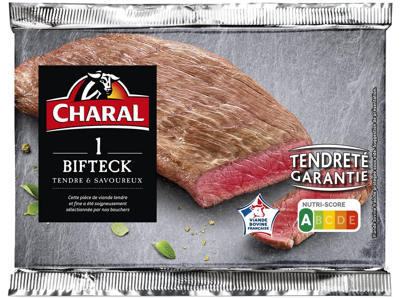 Charal - Bifteck tendre et savoureux (130g)