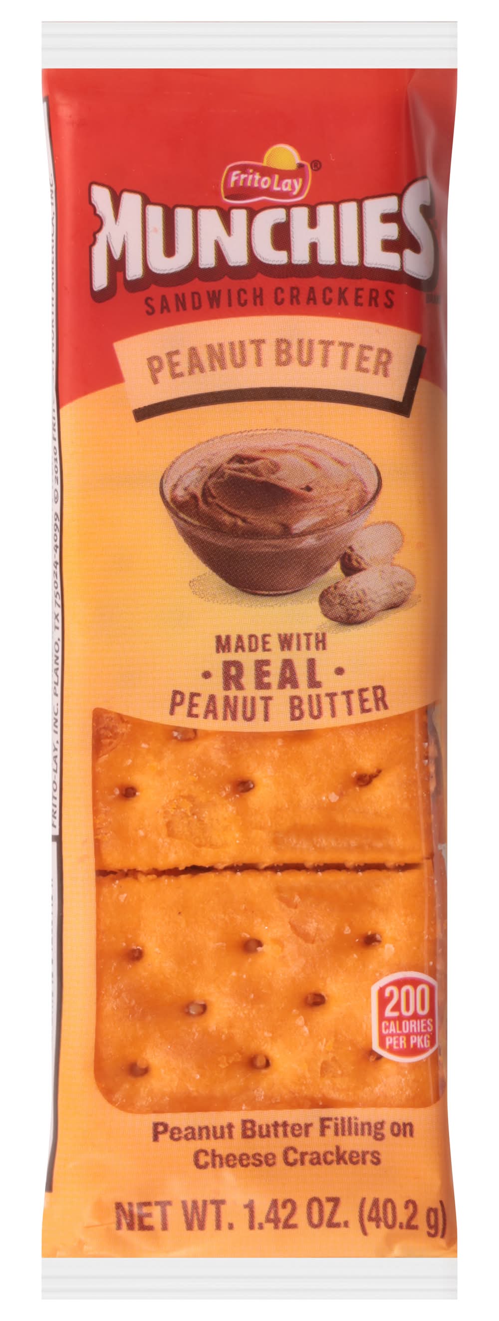 Munchies Sandwich Crackers, Peanut Butter (1.42 oz)