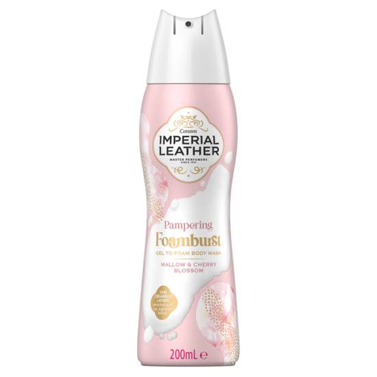 Imperial Leather Pampering Foamburst Gel To Foam Body Wash Mallow & Cherry Blossom