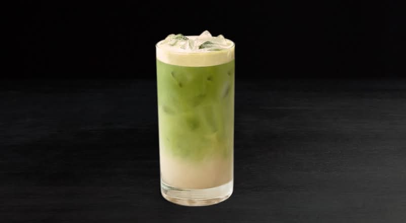 Iced Pistachio Matcha Latte