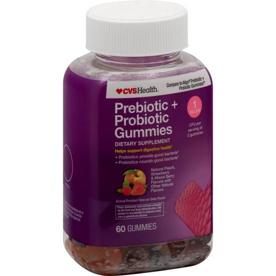 Cvs Health Prebiotic + Probiotic Gummies (60 ct )