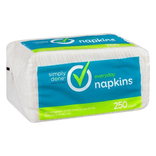 Simply Done Basic Napkins (250 ct)