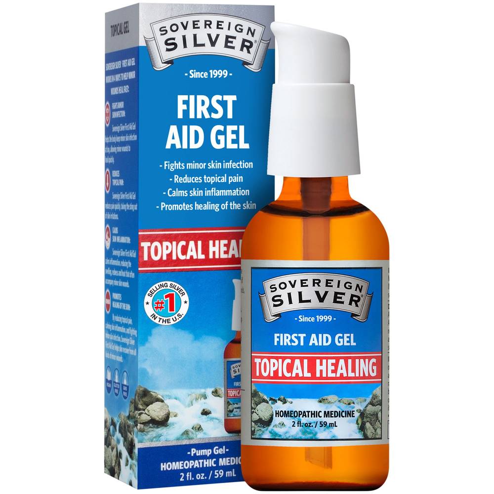 First Aid Gel - Homeopathic Medicine (2 Fluid Ounces)