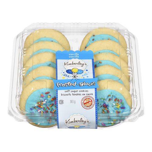 Kimberley's Bakeshoppe Blue Vanilla Soft Sugar Cookies (383 g)