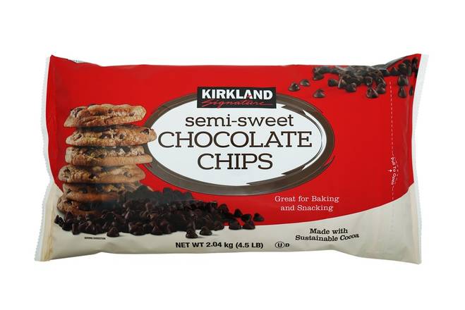 Kirkland Signature Semi-Sweet Chocolate Chips (4.5 lbs)