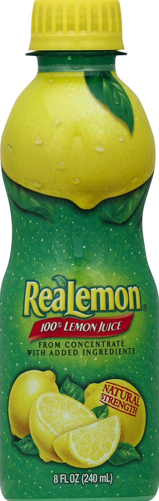Realemon 100% Lemon Juice (8 fl oz)