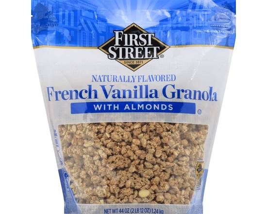 First Street · French Vanilla Granola with Almonds (44 oz)