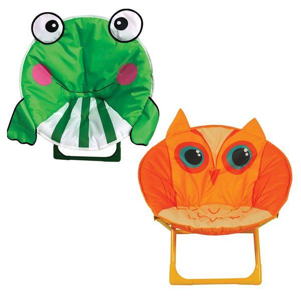 Children's Moon Chairs  Owl or Frog