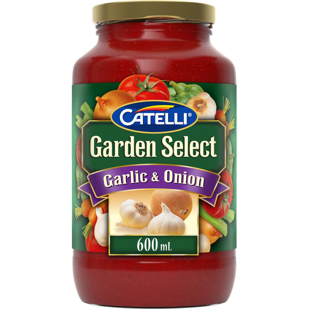 Catelli Garden Select Garlic & Onion Pasta Sauce (600 ml)