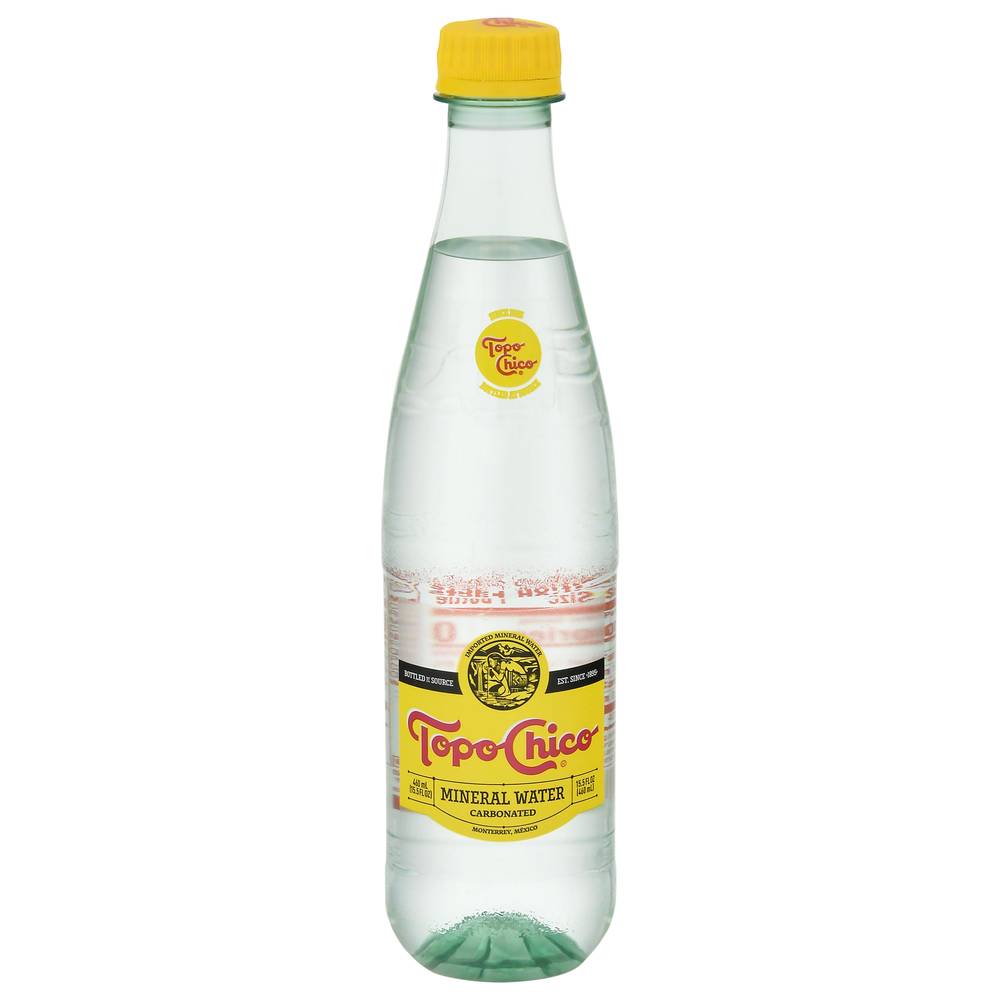 Topo Chico Carbonated Mineral Water (15.5 fl oz)