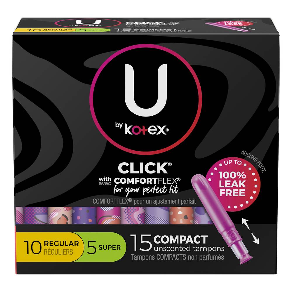 U by Kotex Tampons