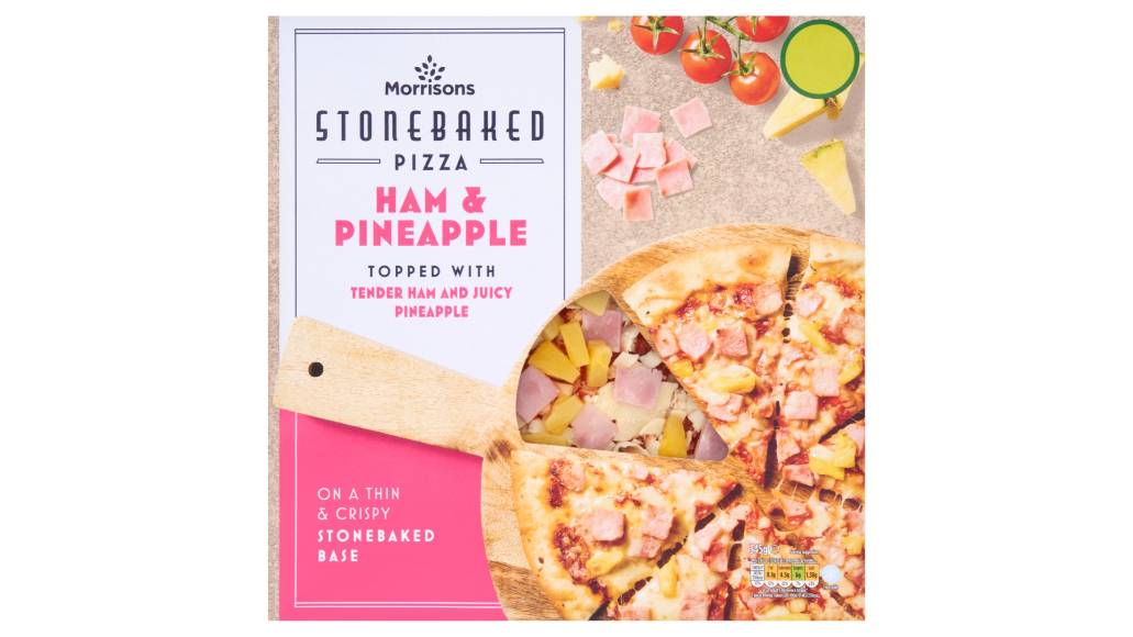 Morrisons Thin Ham & Pineapple 345g