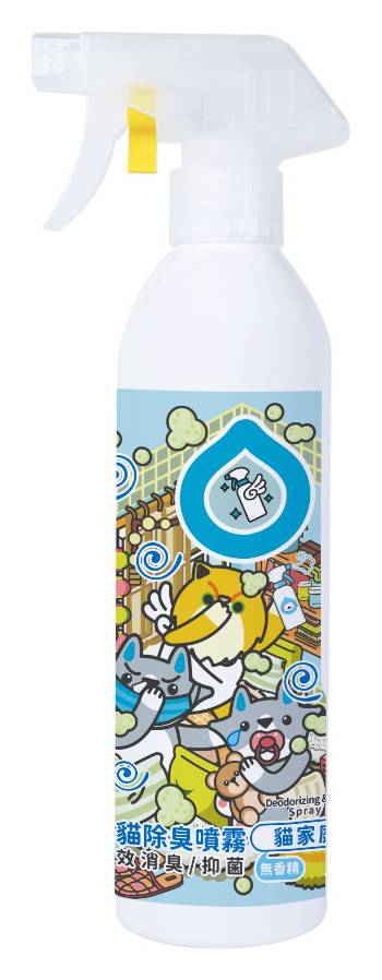 臭味滾 貓貓除臭噴霧500ML(貓家庭適用)/4712856182583