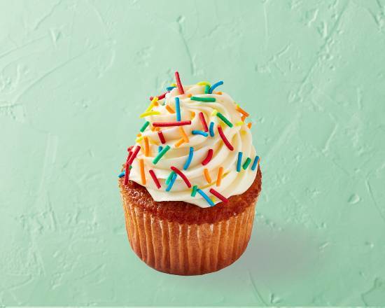 Rainbow Sprinkle Cupcake