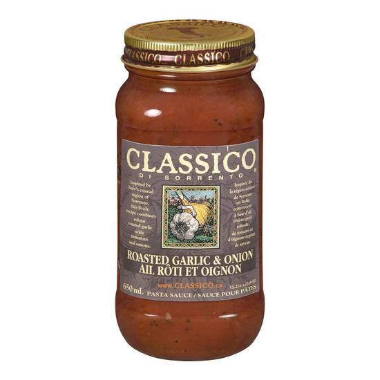 Classico Roasted Garlic & Onion Pasta Sauce (650 ml)