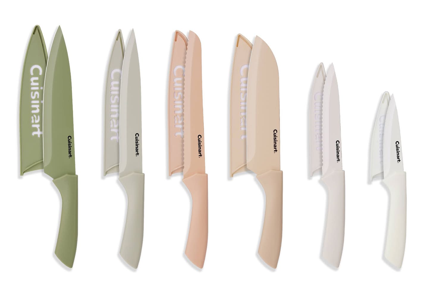 Cuisinart Advantage Ceramic-Coated Color Knife Set (12 ct)