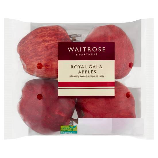 Waitrose & Partners Royal Gala Apple (4 pack)