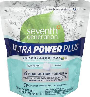 Seventh Generation Ultra Power Plus Automa Dishwasher (774 g)