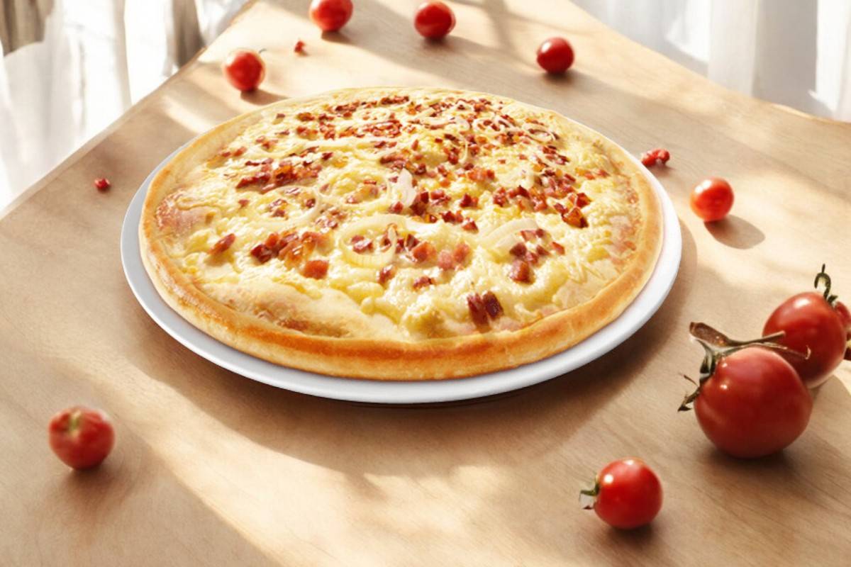 🍕🍶Pizza Fermiere 🍗🥔