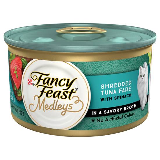Fancy Feast Medleys Shredded Tuna Fare Wet Cat Food (3 oz)