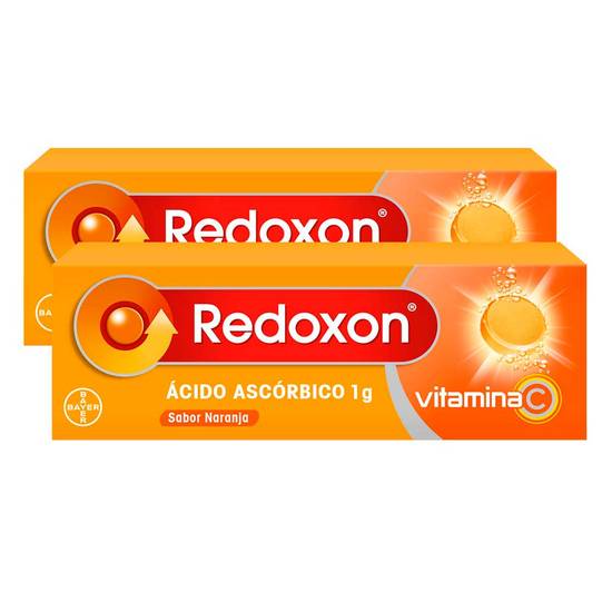 Bayer pack redoxon duo (2 tubos de 10 tabletas c/u)
