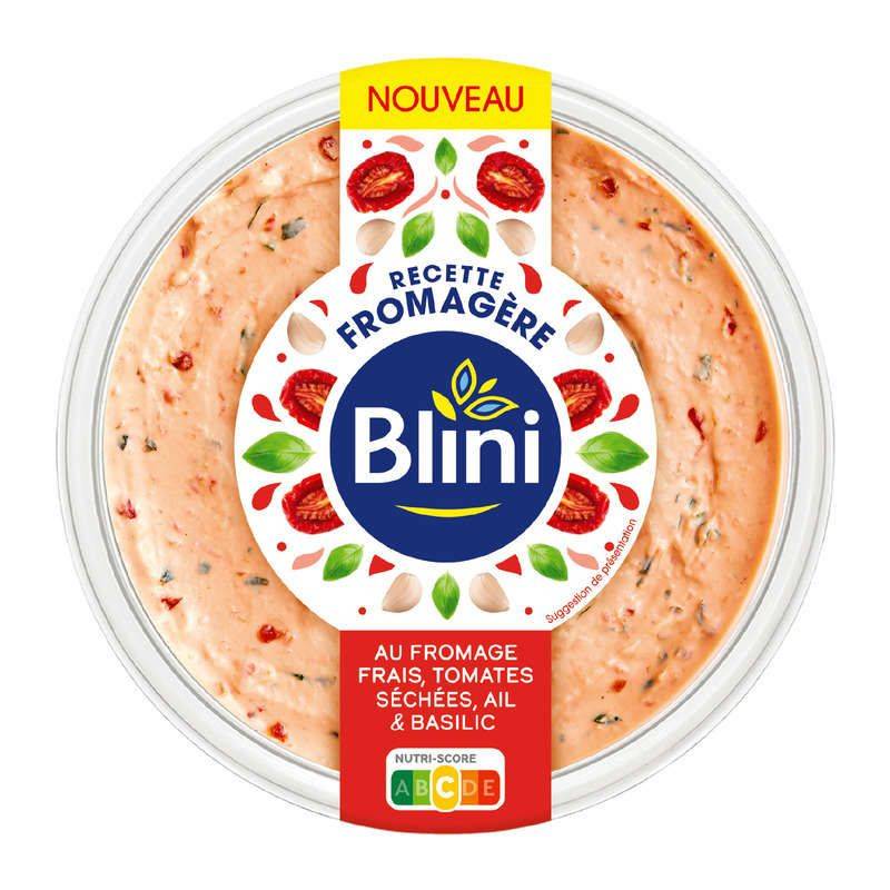 Blini - Recette fromagère tomates séchées ail et basilic (150g)