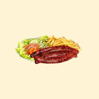 Assiette merguez
