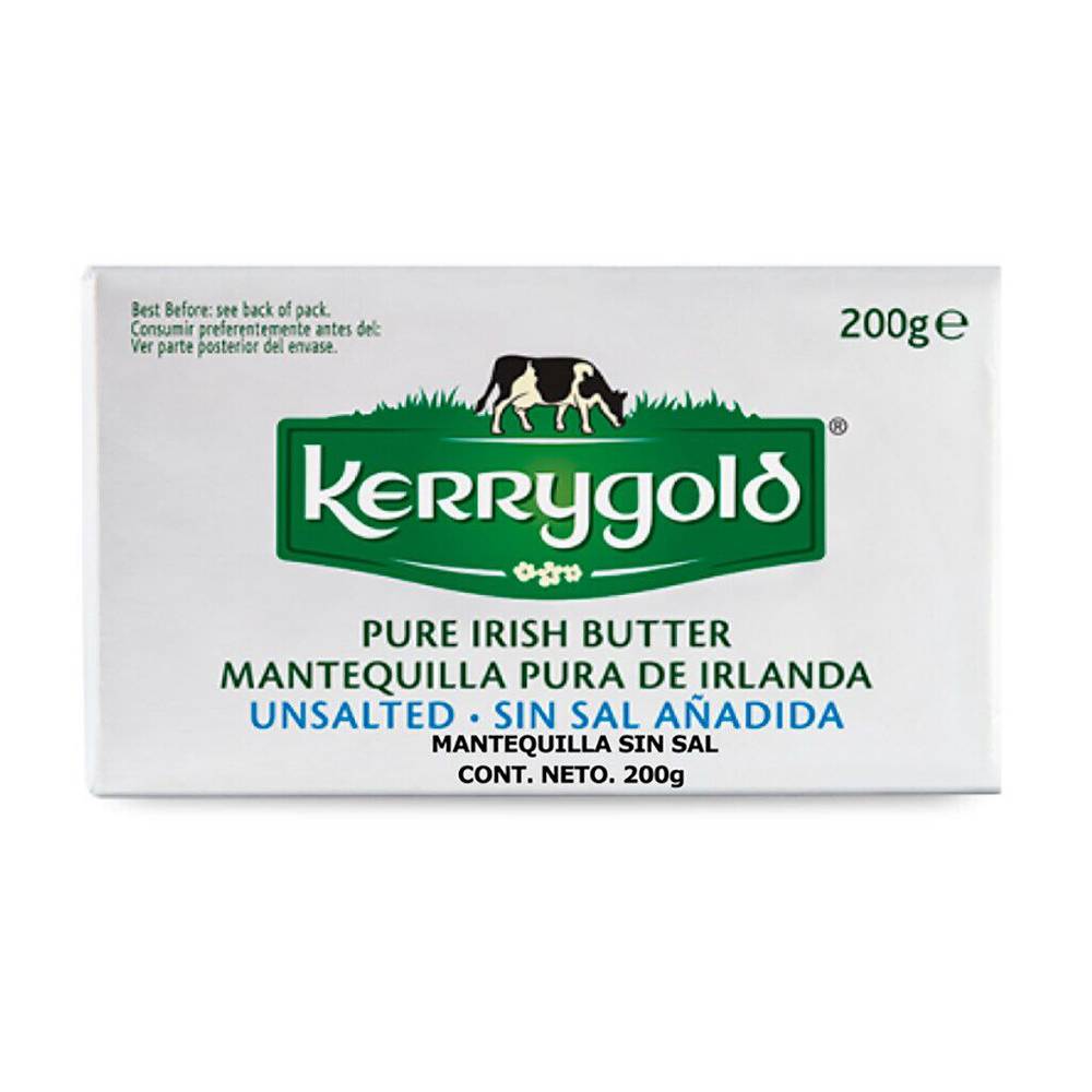 Kerrygold mantequilla sin sal (200 g)