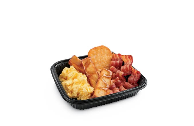 3pc Classic French Toast Sticks Platter w/ Bacon