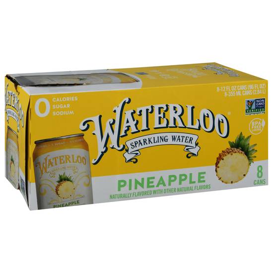 Waterloo Pineapple Sparkling Water (96 fl oz)