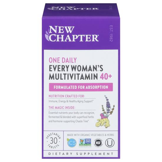 New Chapter Every Woman's One Daily 40+, Women's Multivitamin