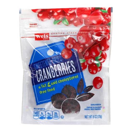 Weis Quality Dried Cranberry Pouch