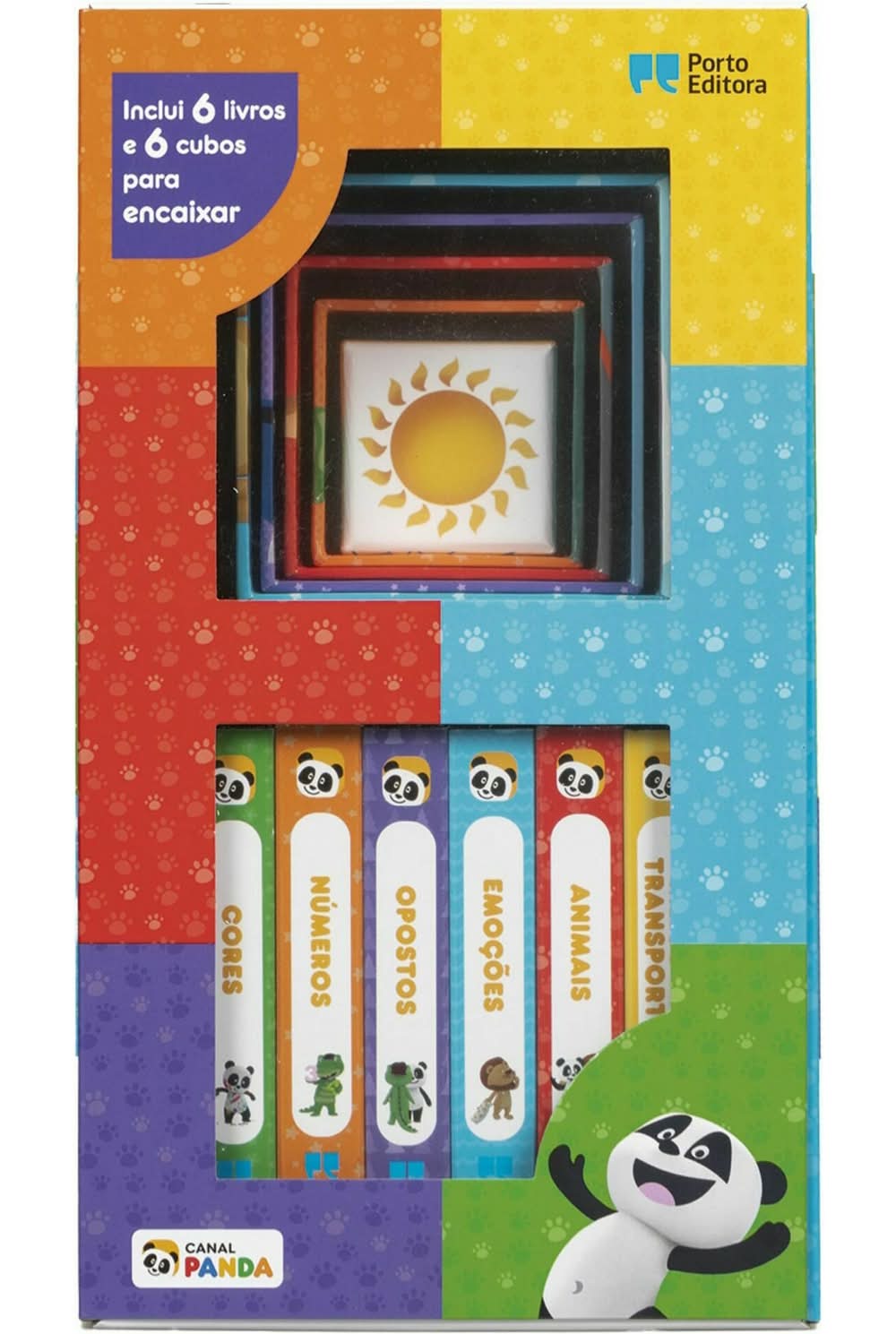 Canal Panda - Caixa do Bebé - Livros e Cubos