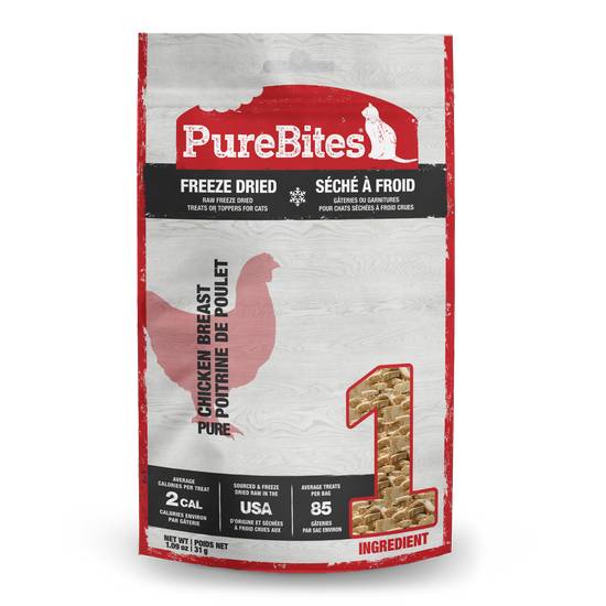 Purebites Freeze Dried Breast Cat Treats (chicken )