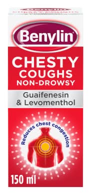 Benylin Chesty Coughs Non Drowsy Syrup (150ml)