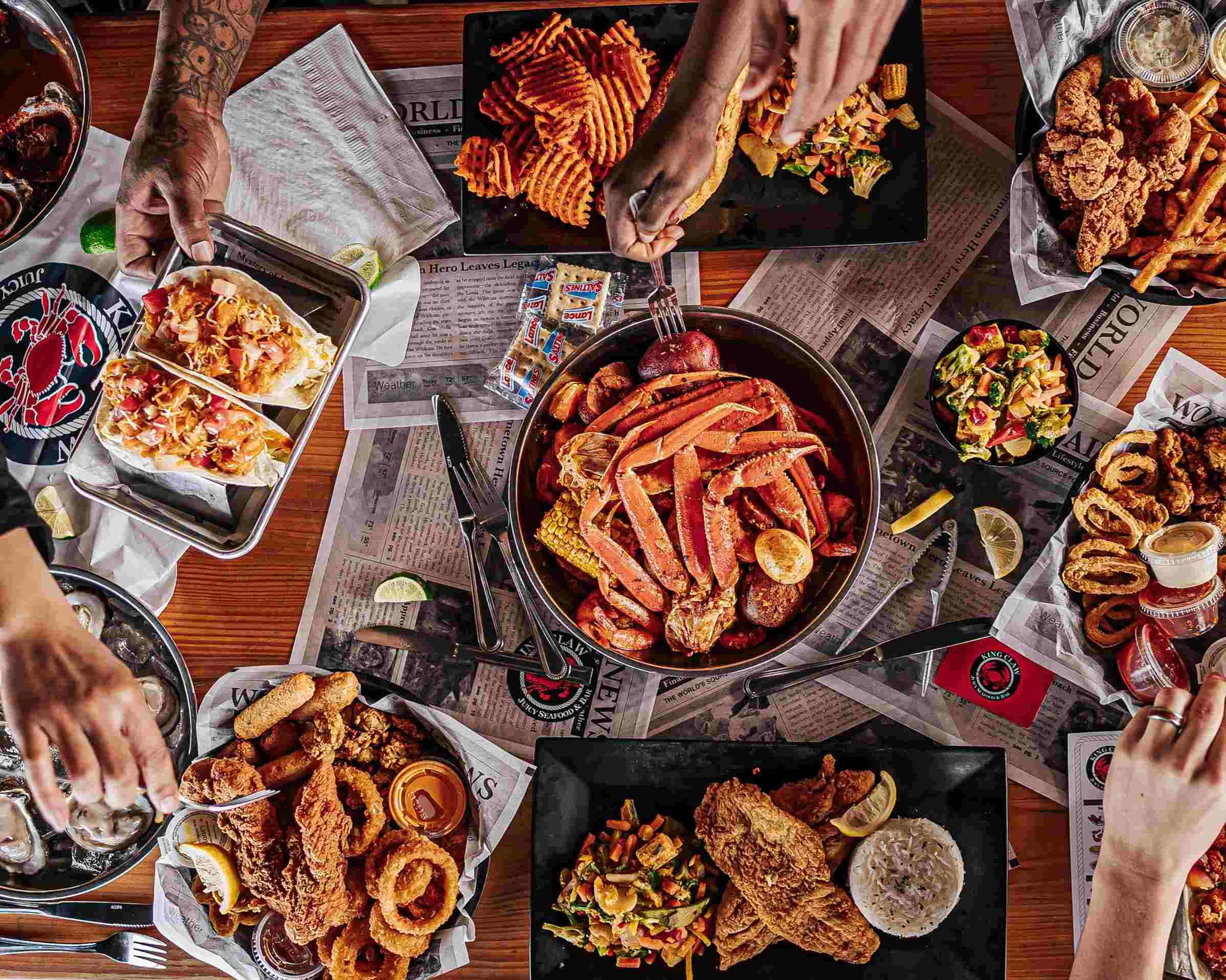 Order King Claw Juicy Seafood & Bar (Morrow) Menu Delivery【Menu