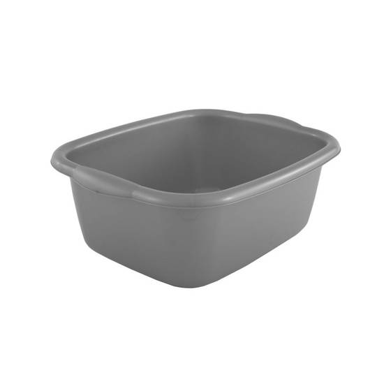 George Home Recycled Plastic Washing Up Bowl Grey