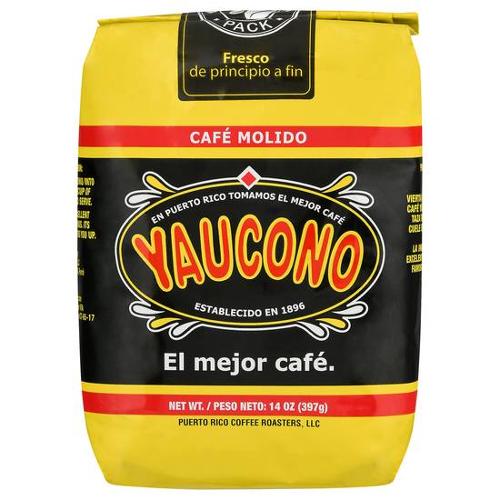 Yaucono Ground Coffee (14 oz)