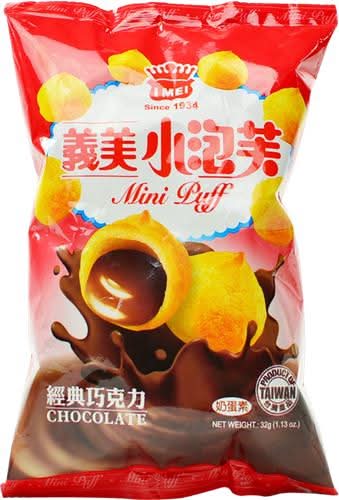 義美巧克力小泡芙隨手包