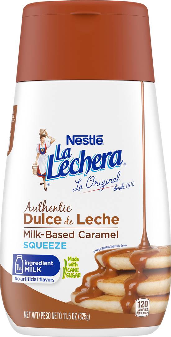 La Lechera Nestle Authentic Dulce De Leche Milk-Based Caramel