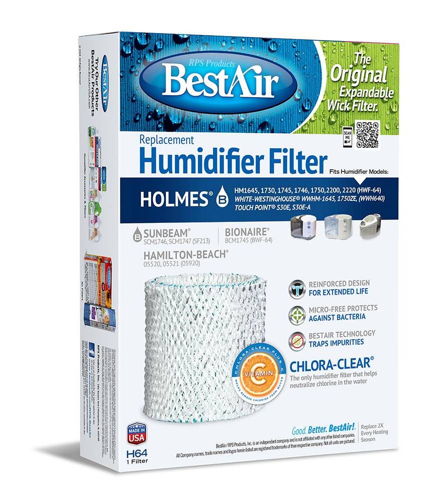 BestAir Replacement Humidifier Filter | H64