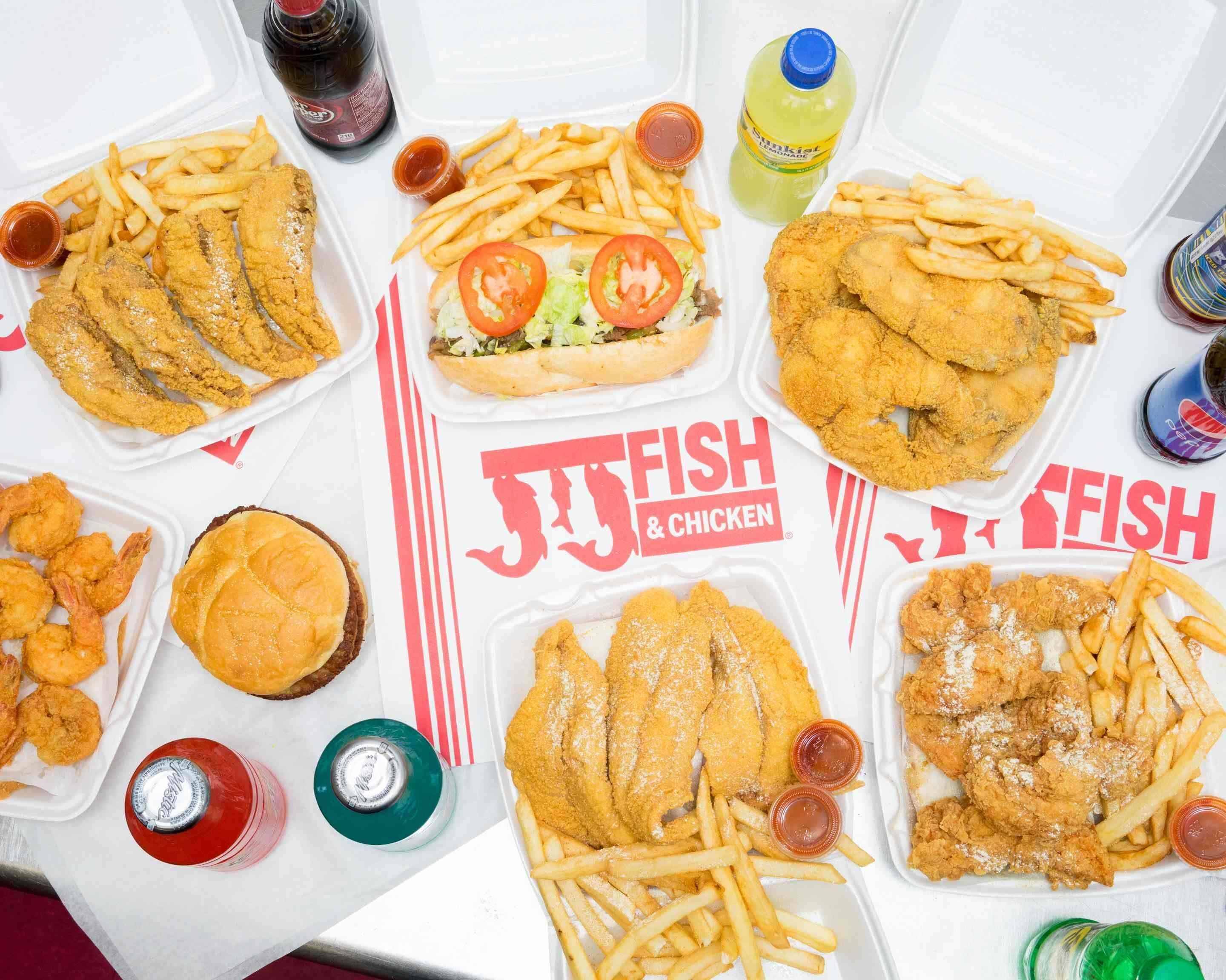 Jj's fish deals and chicken