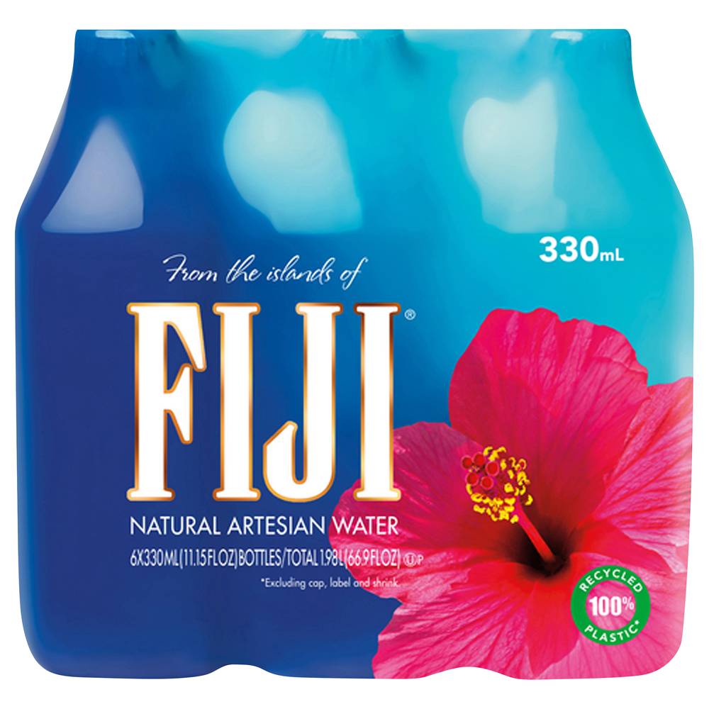 FIJI Natural Artesian Water (6 x 11.15 fl oz)