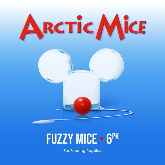 Arctic Mice Frozen Fuzzy Mice (6 count)