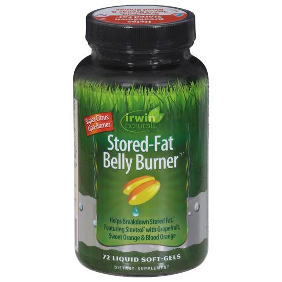 Irwin Naturals Stored-Fat Belly Burner Liquid Soft-Gels (72 ct)